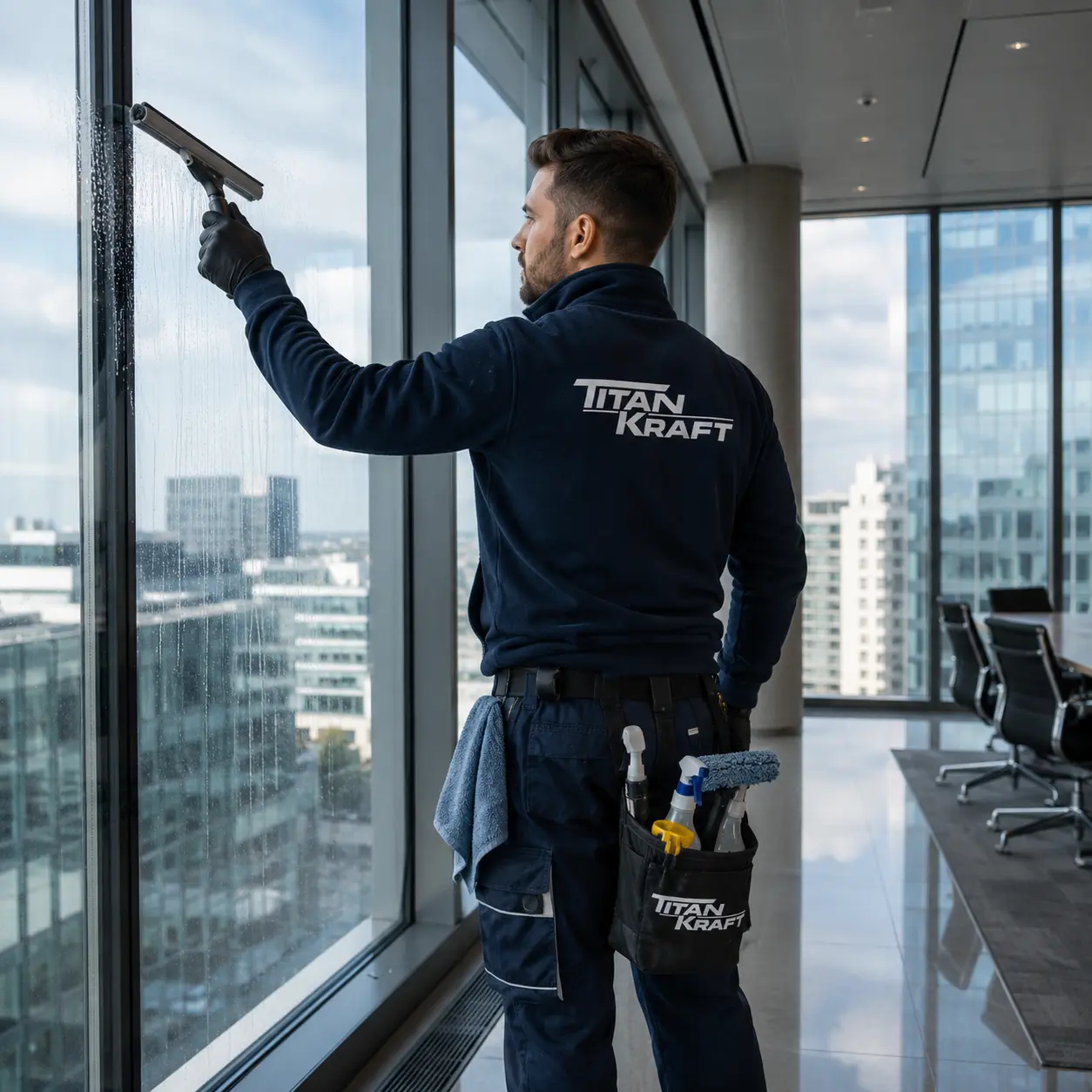 Glas- und Fensterreinigung